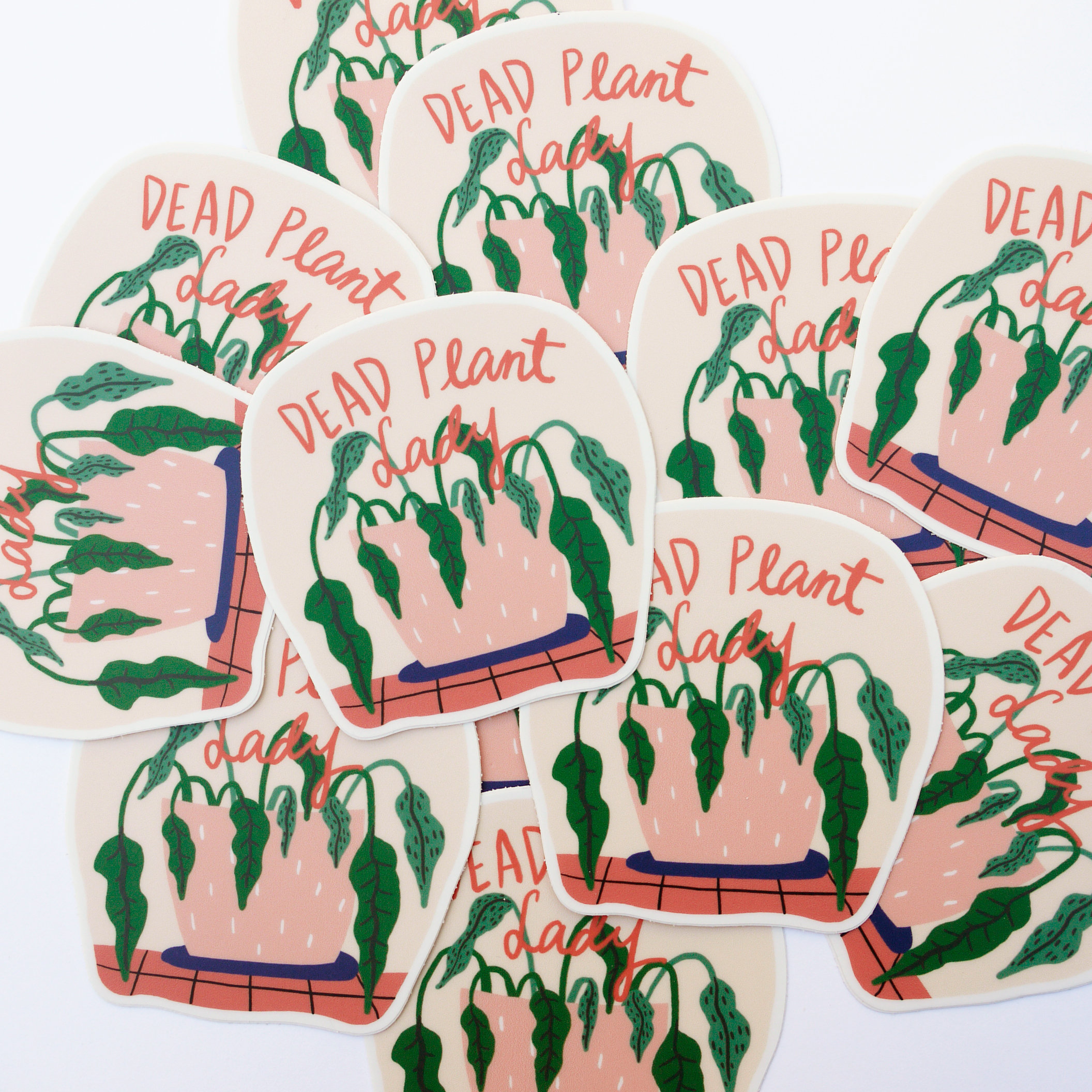 Dead Plant Lady sticker