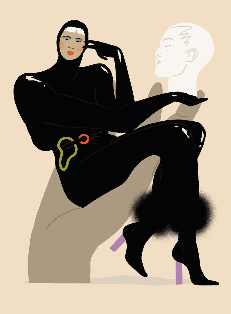 Fashion illustration by Daiana Ruiz