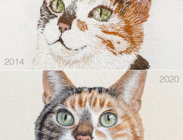 Embroidery art then and now