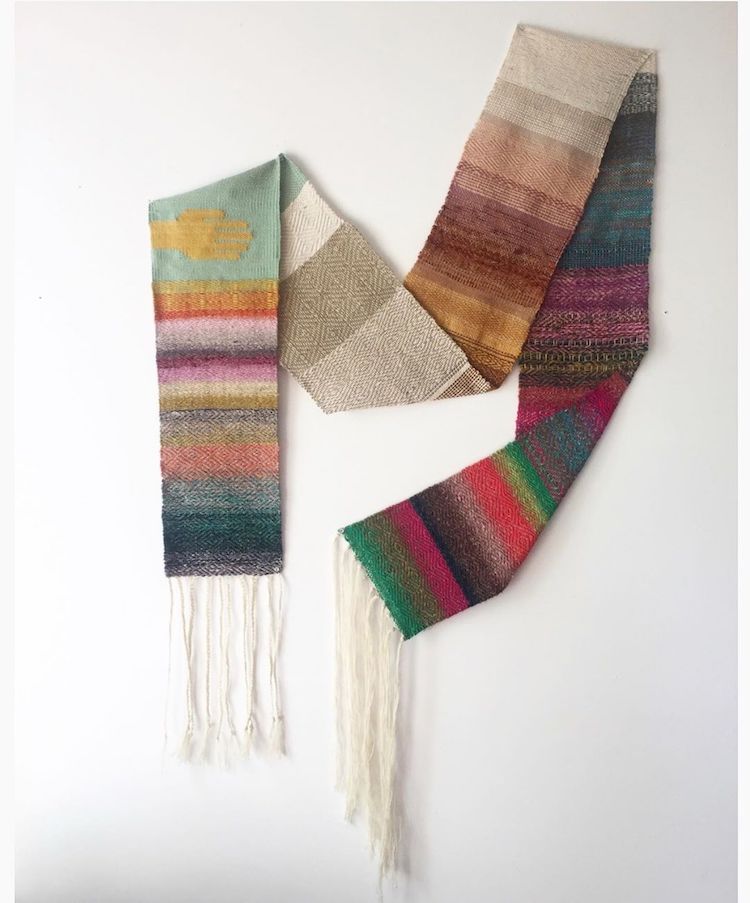 Contemporary weaving by Natalie Novak