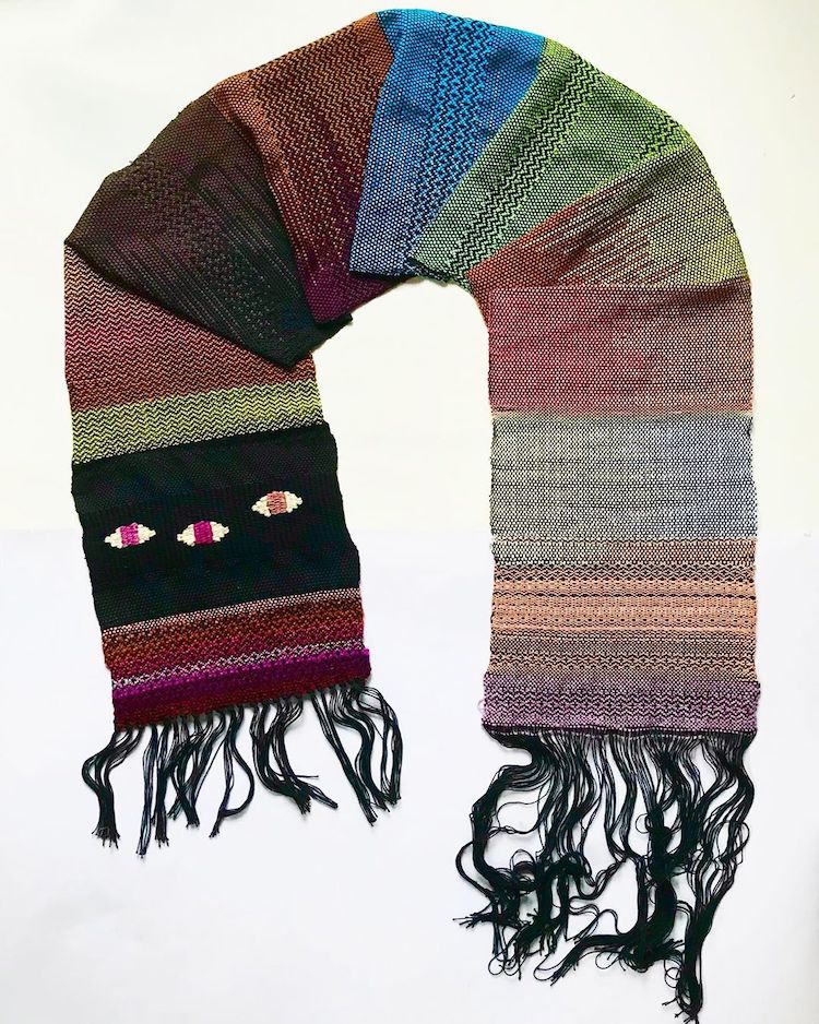 Contemporary weaving by Natalie Novak