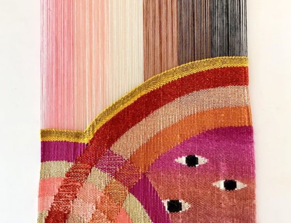 Contemporary weaving by Natalie Novak