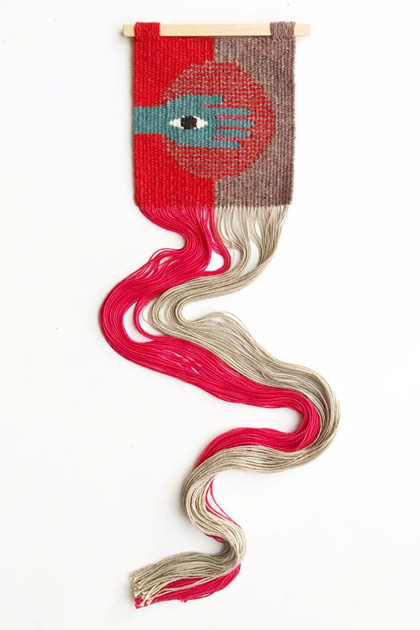 Contemporary weaving by Natalie Novak