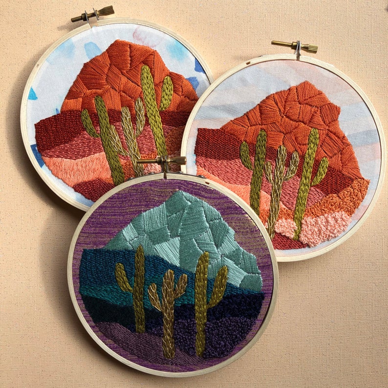 Hand embroidery pattern