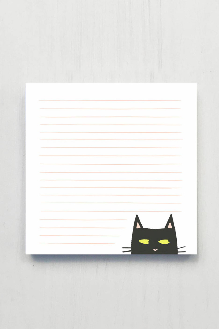 Cat notepad