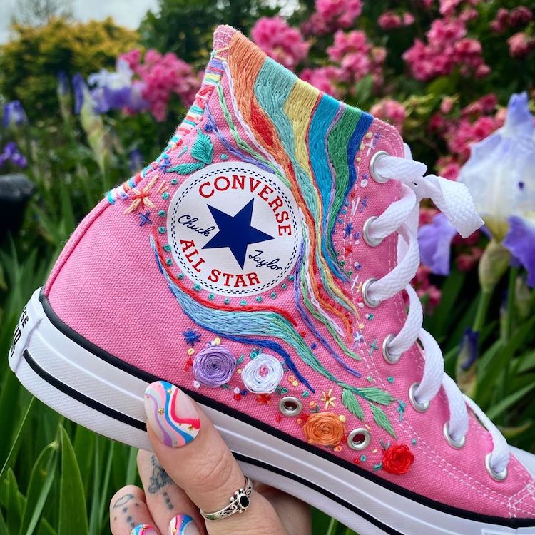 converse embroidery