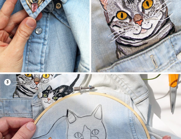 Personalized pet embroidery