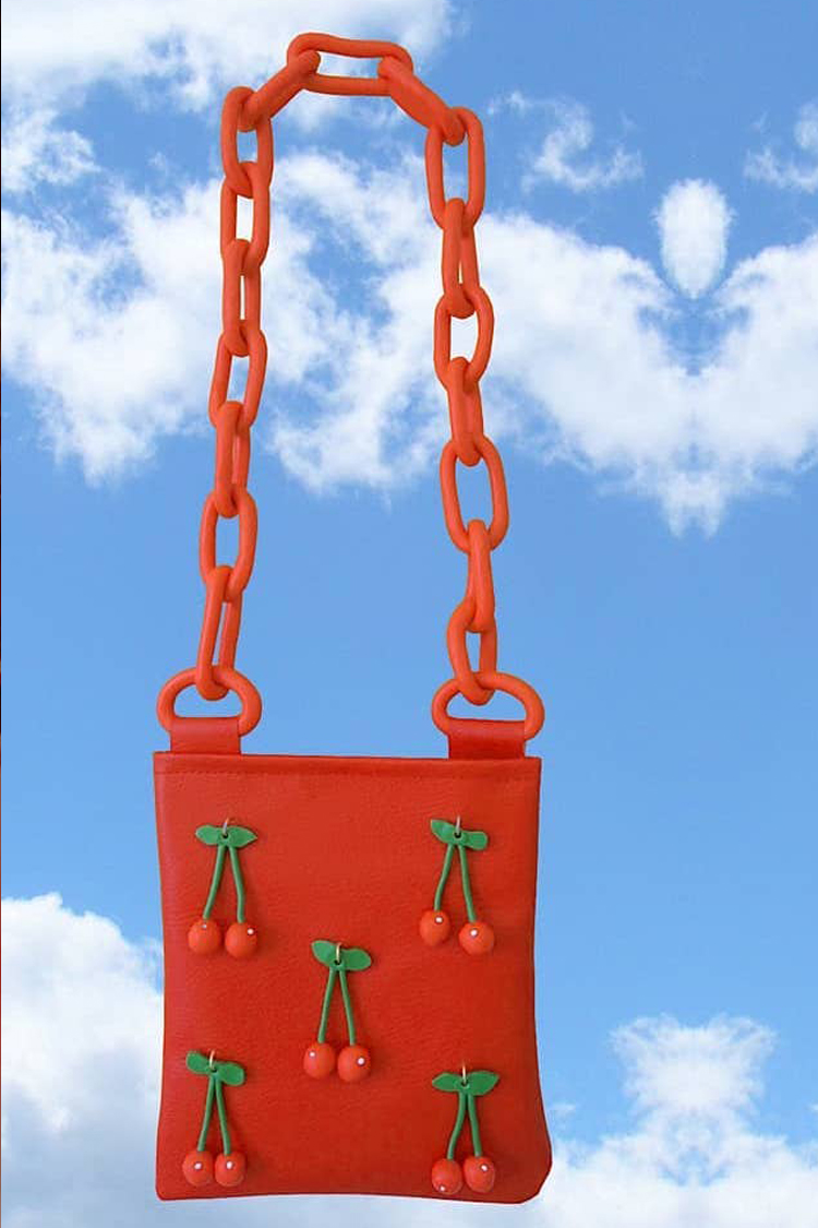 Cherry purse