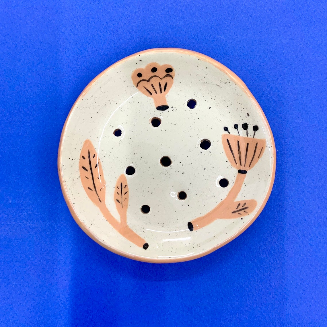 Ceramic soap dish