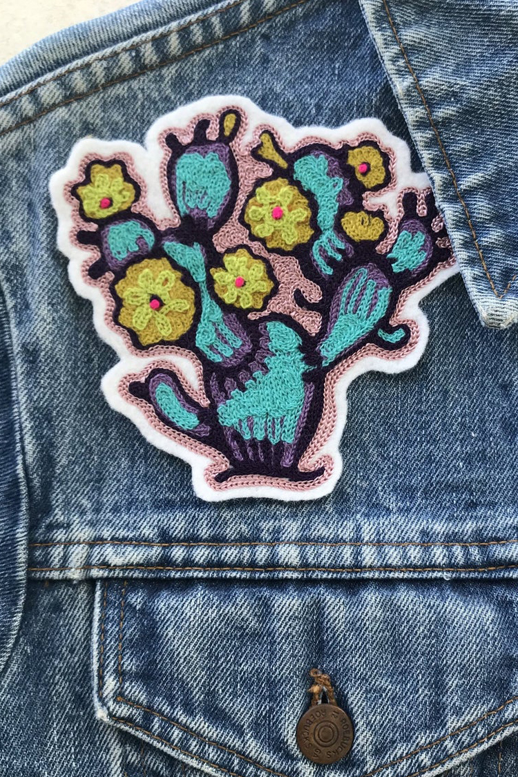 Cactus Embroidered Patch