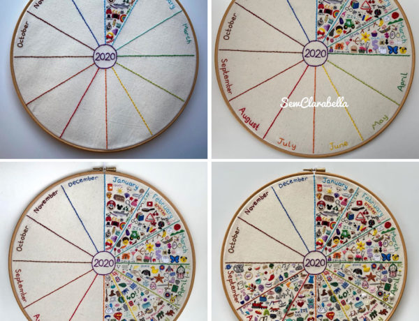 A Stitch a Day // 1 Year of Stitches by Clare Hodges