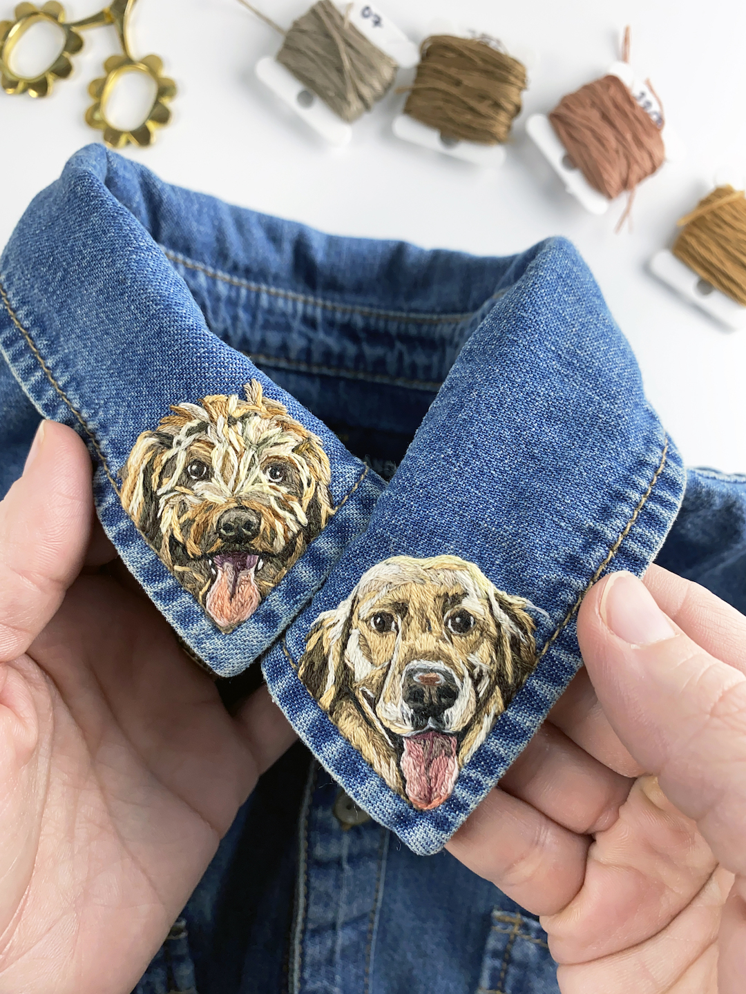 Custom Pet Portraits by Brown Paper Stitch