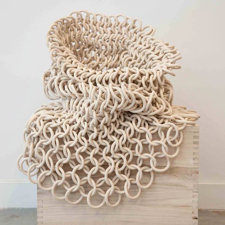 Ceramic sculpture by Cecil Kemperink