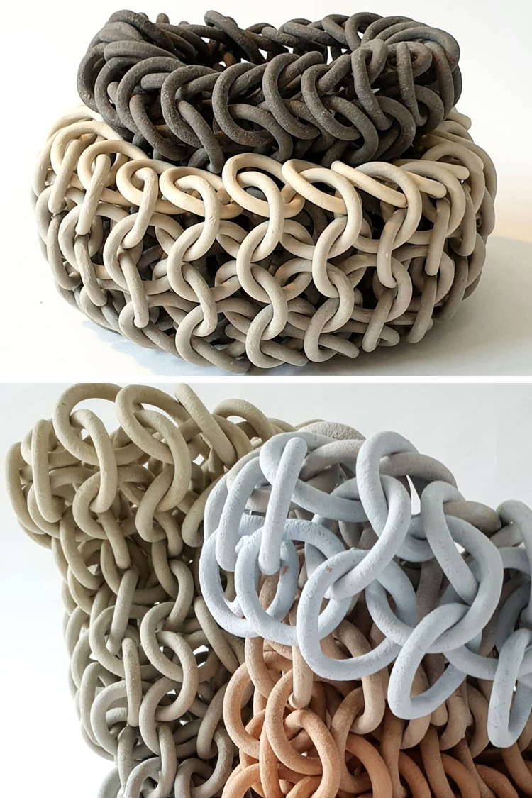 Ceramic sculpture by Cecil Kemperink