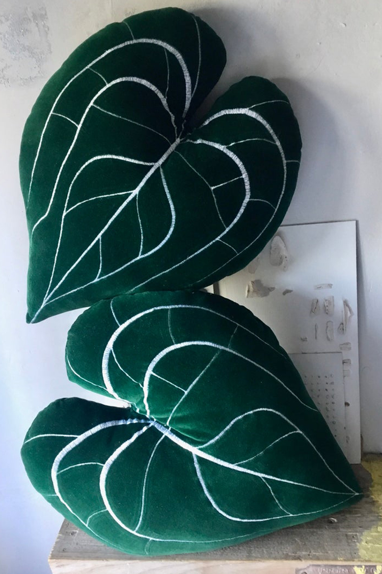 Leaf pillows