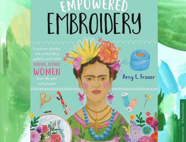 'Empowered Embroidery' book cover