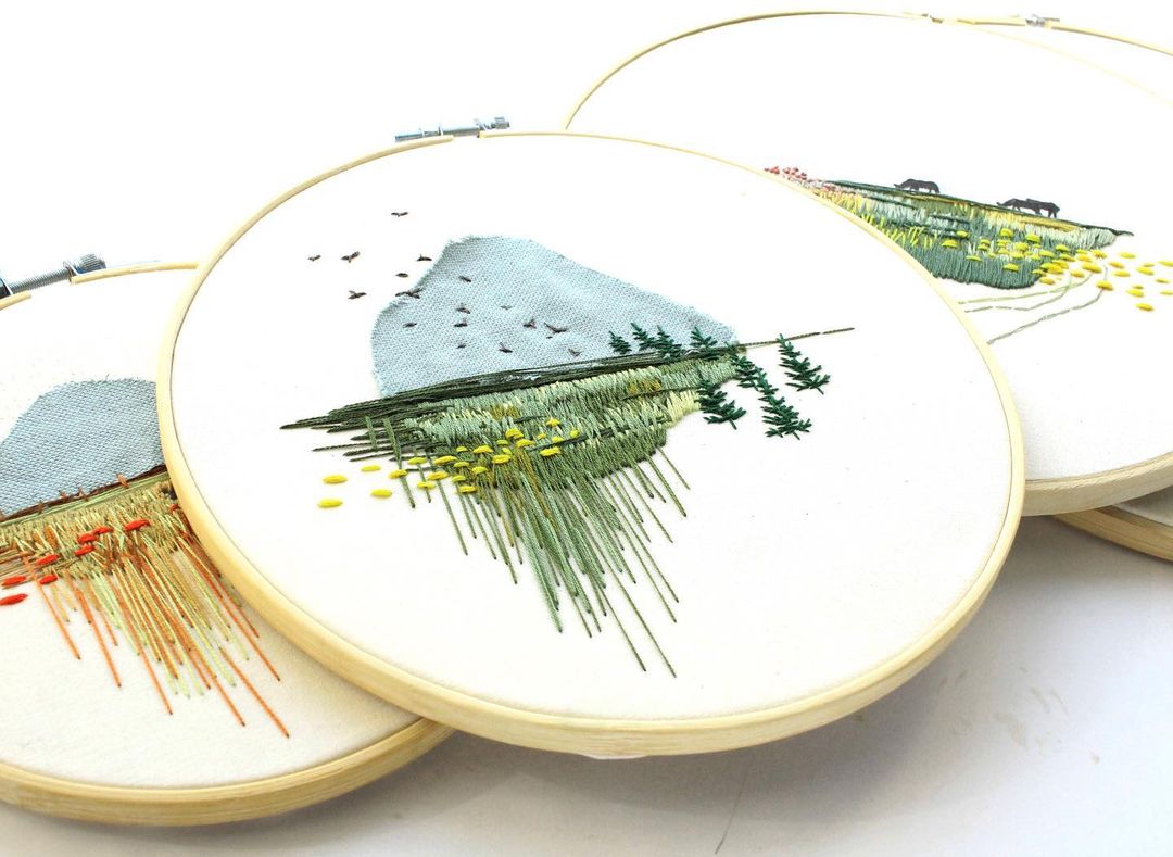 Hoop Art by Anna Hultin