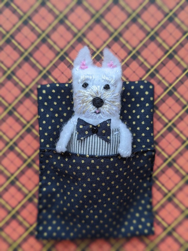 Dog Doll Inspired by Worry Doll