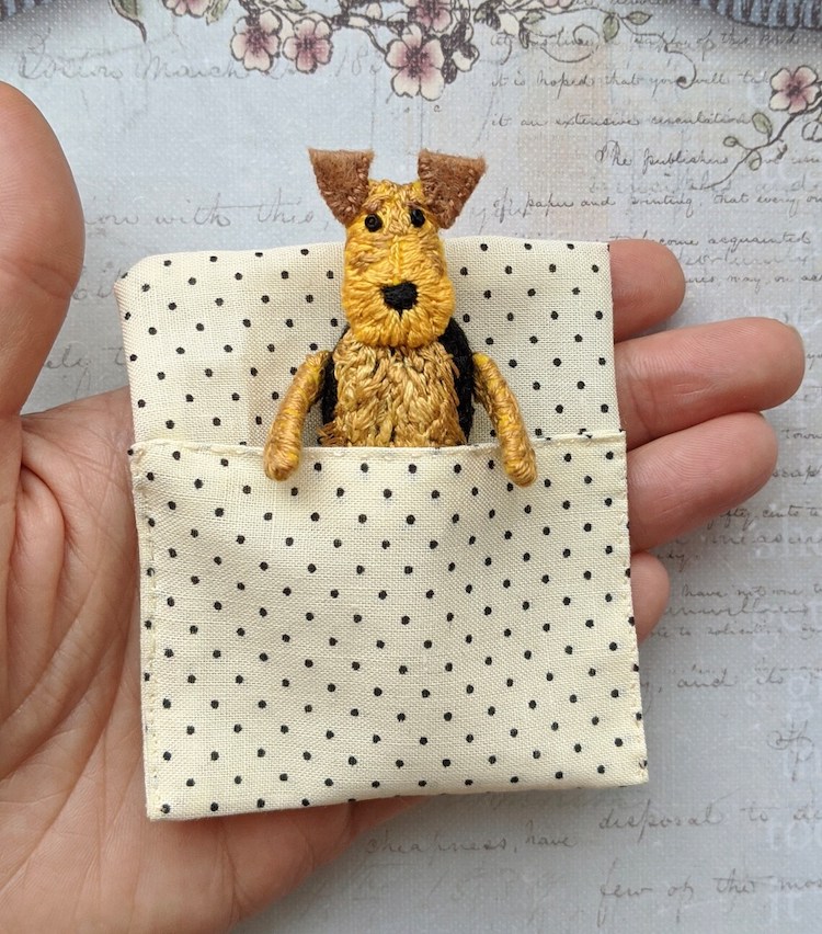 Dog Doll Inspired by Worry Doll