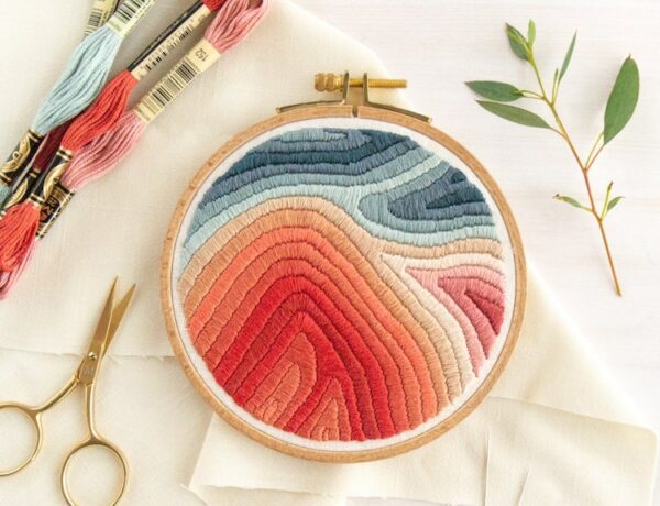 Beginner Embroidery Pattern Lark Rising