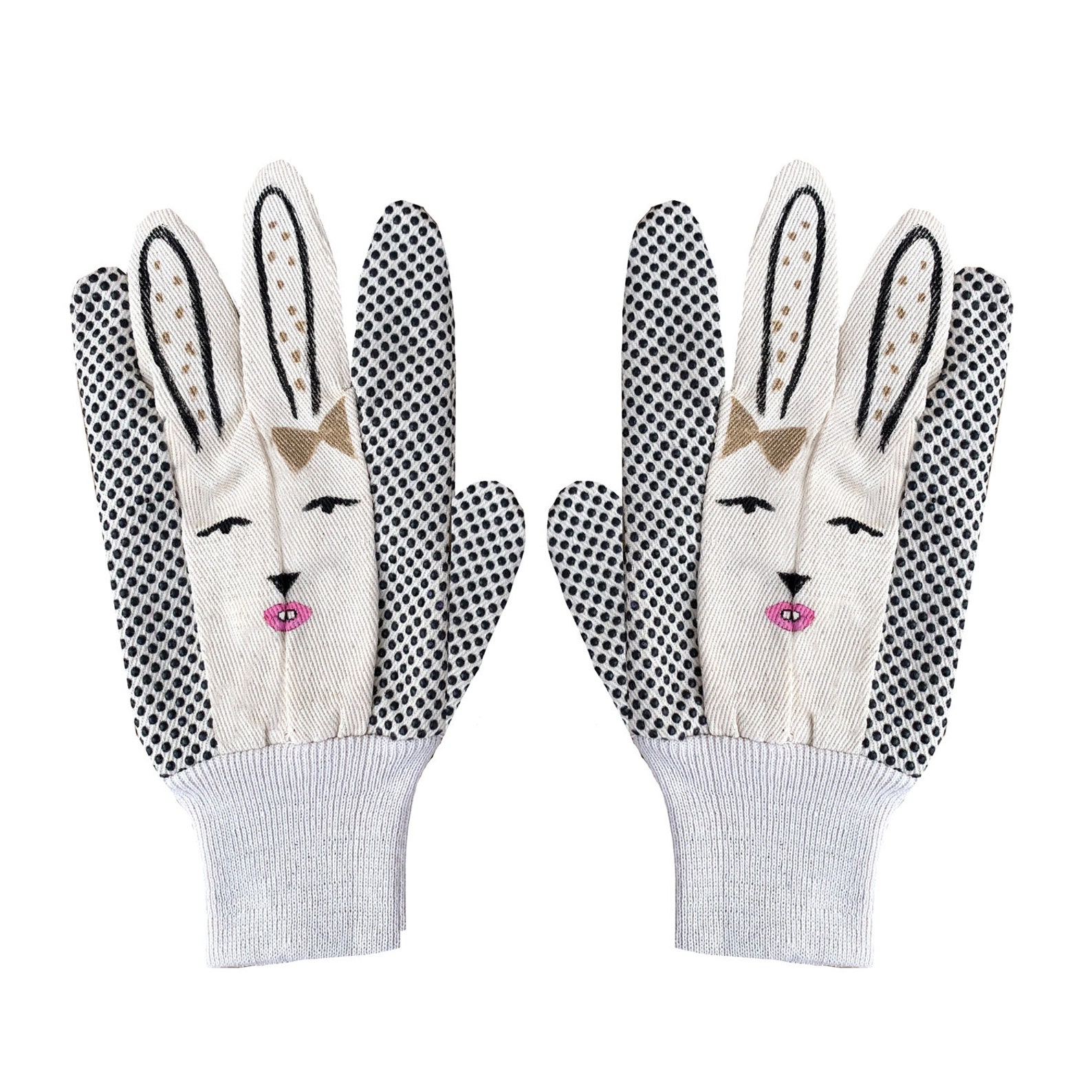 Bunny garden gloves