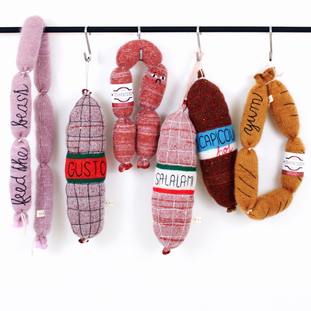 Knitted charcuterie