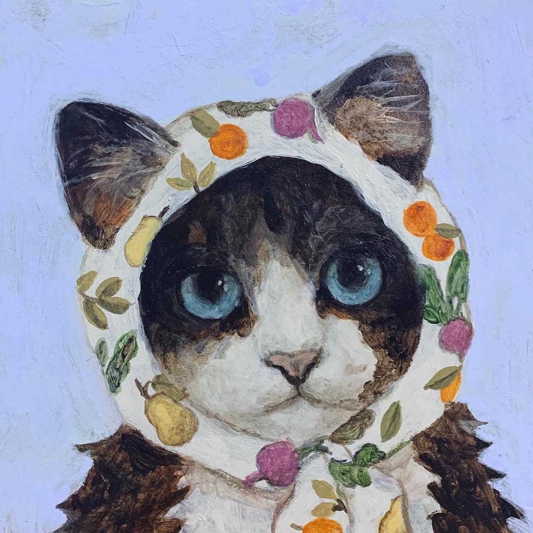 Cat Paintings by Selynn Lee