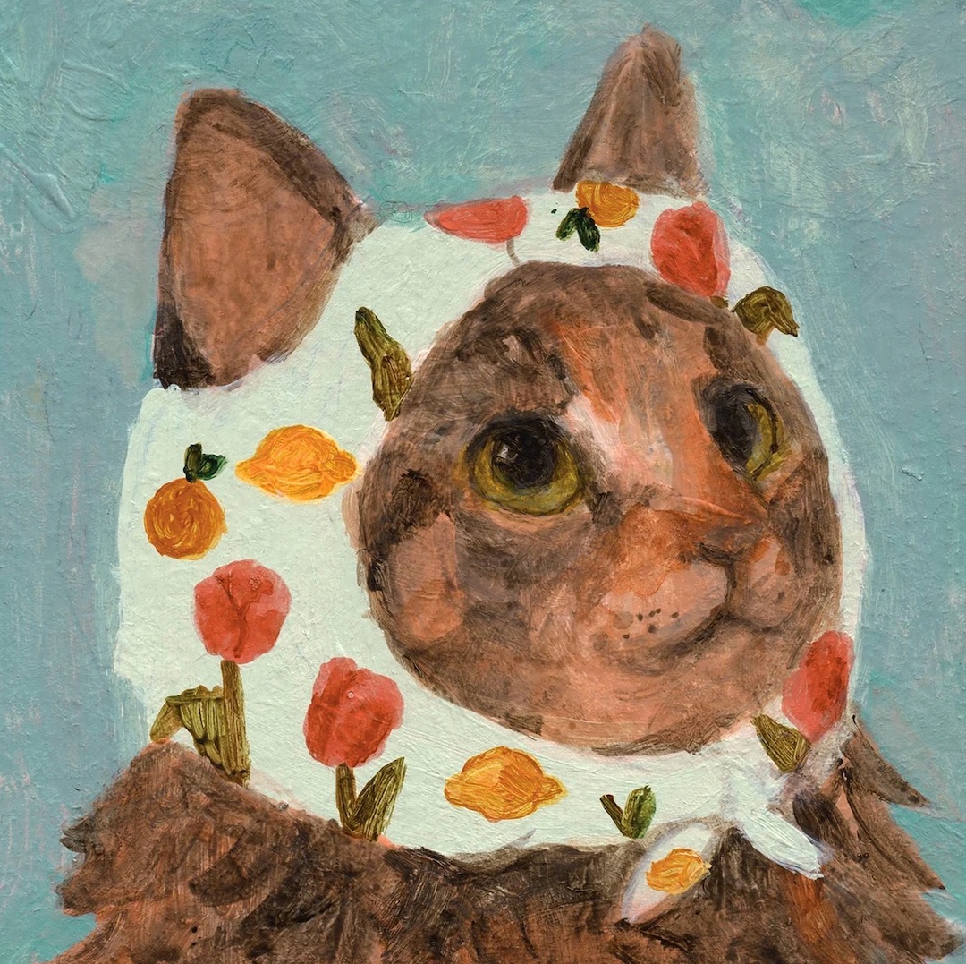 Cat Paintings by Selynn Lee