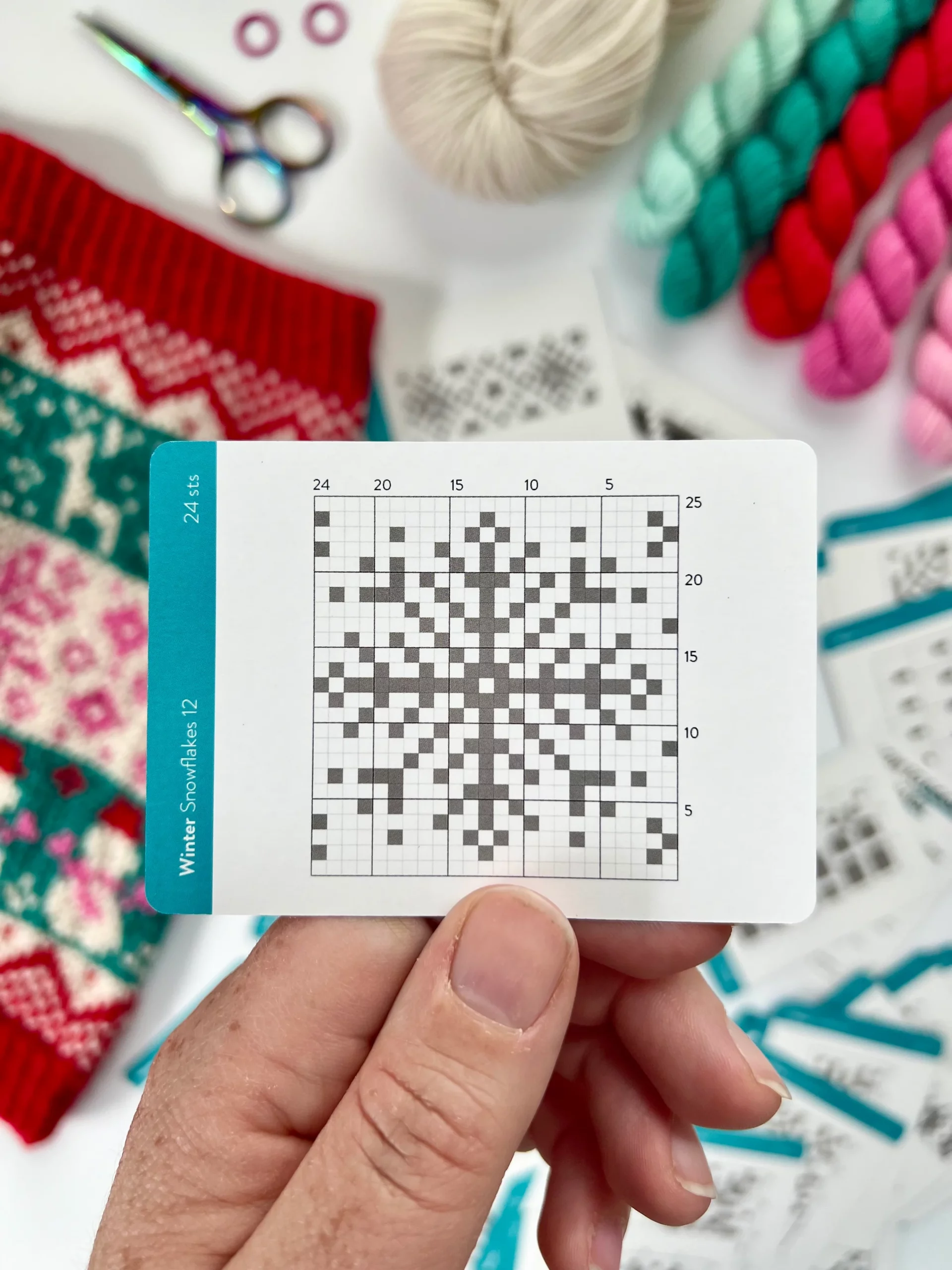 Knitting Doodle Deck by Pacific Knit Co. 