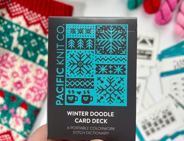 Knitting Doodle Deck by Pacific Knit Co.