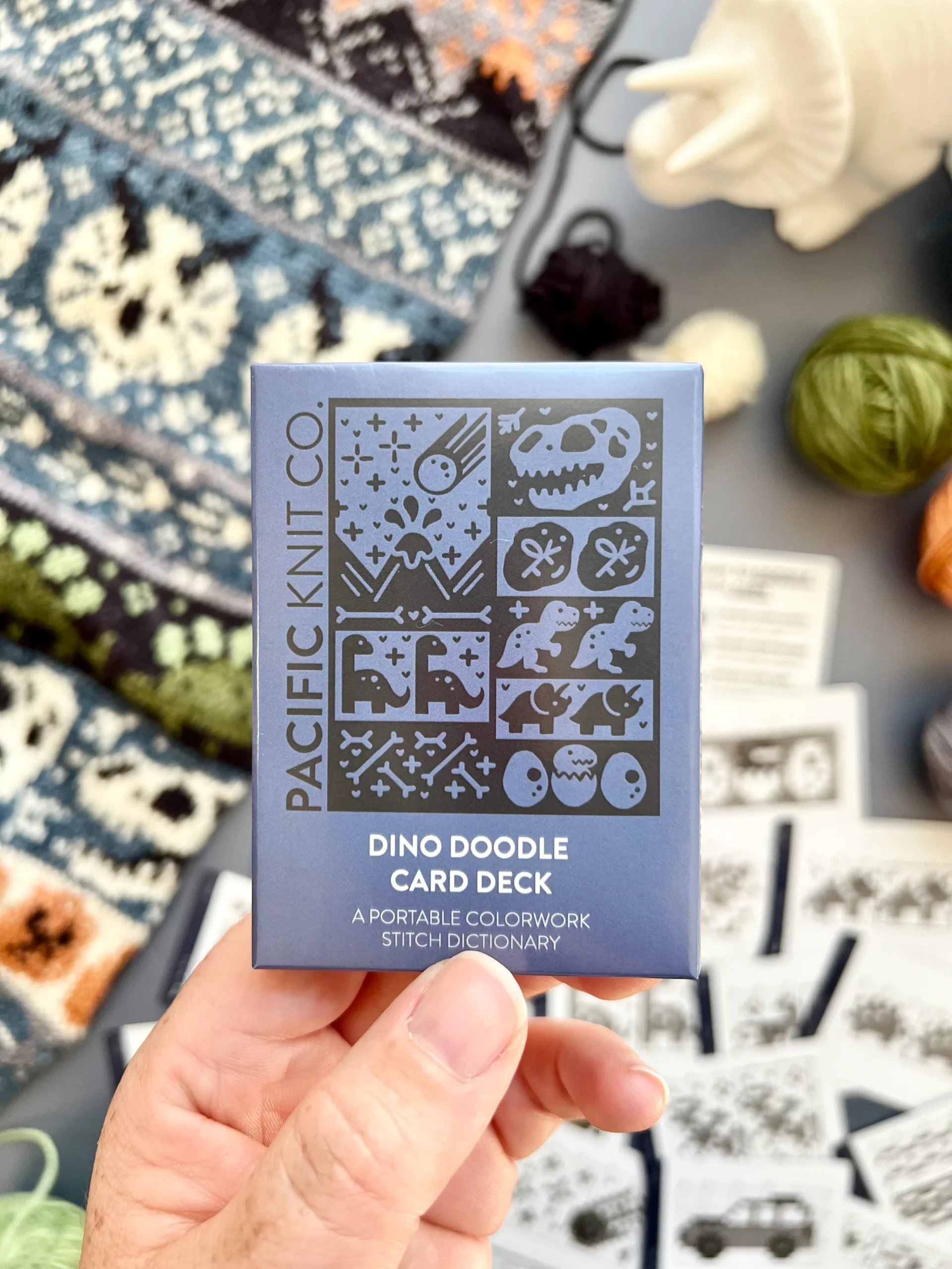 Knitting Doodle Deck by Pacific Knit Co. 