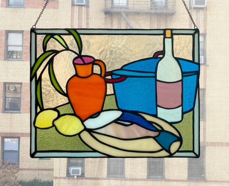 Stained glass art of the everyday by Soeun Lee