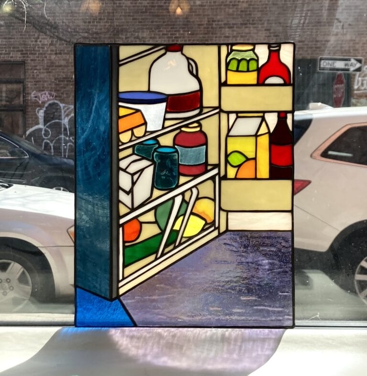 Stained glass art of the everyday by Soeun Lee